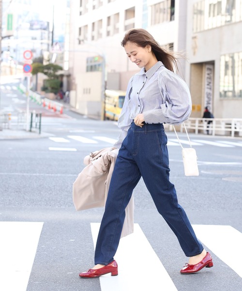 セール】極みテーパードデニムパンツ（デニムパンツ）｜one after