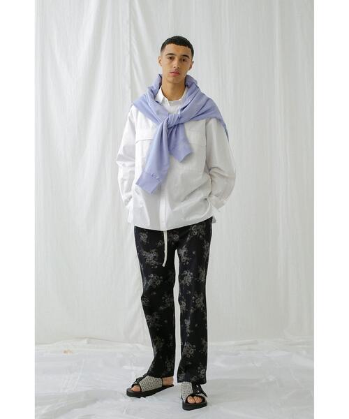 MONKEY TIME（モンキータイム）の「＜monkey time＞ BROAD PAINTER SHIRT/シャツ（シャツ/ブラウス・メンズ・ホワイト/ライトブルー・SMALL/MEDIUM/LARGE/X-LARGE）」の18枚目の写真