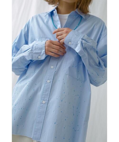 MONKEY TIME（モンキータイム）の「＜monkey time＞ BROAD PAINTER SHIRT/シャツ（シャツ/ブラウス・メンズ・ホワイト/ライトブルー・SMALL/MEDIUM/LARGE/X-LARGE）」の21枚目の写真