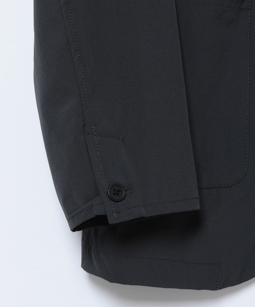 ADAM ET ROPE'（アダムエロペ）の「【アウトレット店舗・WEB限定】ストレッチイージーJK（テーラードジャケット・メンズ・スミクロ/グリーン系その他/ブラック・LL/L/M）」の9枚目の写真