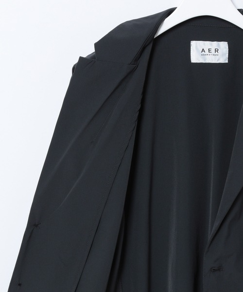 ADAM ET ROPE'（アダムエロペ）の「【アウトレット店舗・WEB限定】ストレッチイージーJK（テーラードジャケット・メンズ・スミクロ/グリーン系その他/ブラック・LL/L/M）」の10枚目の写真