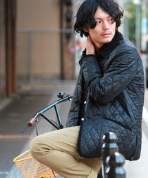 GIORDANO | [GIORDANO]ナイロンキルティングジャケット(ブルゾン)