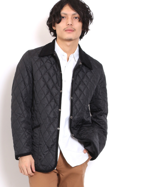 GIORDANO（ジョルダーノ）の「[GIORDANO]ナイロンキルティングジャケット（ブルゾン・メンズ・ブラック/ダークベージュ/グリーン・LARGE/MEDIUM）」の15枚目の写真