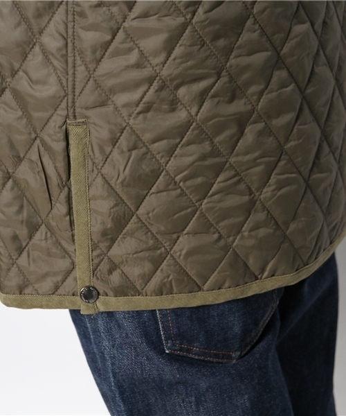 GIORDANO（ジョルダーノ）の「[GIORDANO]ナイロンキルティングジャケット（ブルゾン・メンズ・ブラック/ダークベージュ/グリーン・LARGE/MEDIUM）」の10枚目の写真
