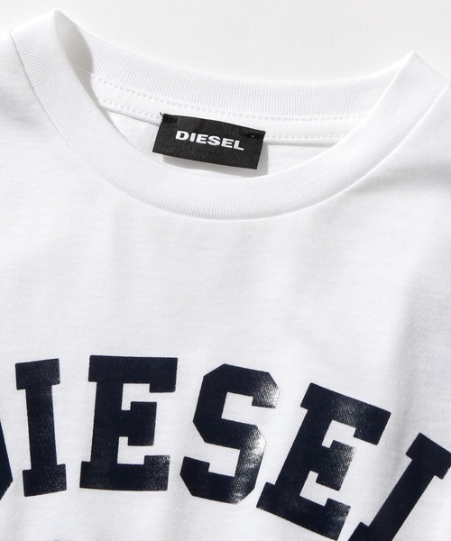 DIESEL KIDS(ディーゼルキッズ)の「DIESEL(ディーゼル)Kids & Junior プリント長袖ロンTカットソー(Tシャツ/カットソー・キッズ・ホワイト/チャコールグレー/ブラック・6YEAR/8YEAR/14Y/10YEAR/12YEAR/16Y/4YEAR)」の12枚目の写真