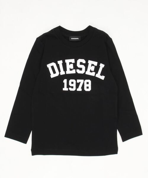 DIESEL KIDS(ディーゼルキッズ)の「DIESEL(ディーゼル)Kids & Junior プリント長袖ロンTカットソー(Tシャツ/カットソー・キッズ・ホワイト/チャコールグレー/ブラック・6YEAR/8YEAR/14Y/10YEAR/12YEAR/16Y/4YEAR)」の5枚目の写真