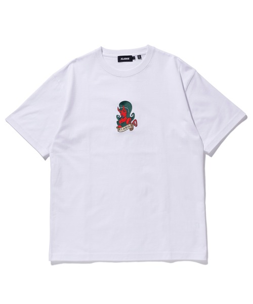XLARGE（エクストララージ）の「S/S TEE DEVIL（Tシャツ/カットソー・メンズ・ホワイト/ブラック/グリーン・S/M/L/XL）」の16枚目の写真