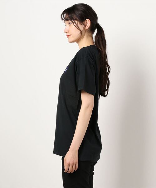 bonjour records（ボンジュールレコーズ）の「【bonjour recordsボンジュールレコード】ボックスロゴTシャツ（Tシャツ/カットソー・メンズ・ホワイト/ブラック・XL/M/L）」の10枚目の写真