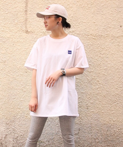 bonjour records（ボンジュールレコーズ）の「【bonjour recordsボンジュールレコード】ボックスロゴTシャツ（Tシャツ/カットソー・メンズ・ホワイト/ブラック・XL/M/L）」の22枚目の写真