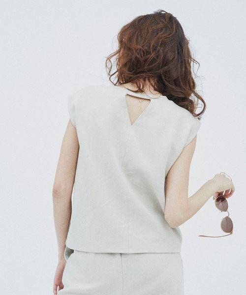 Mila Owen（ミラオーウェン）の「後開きスウェットトップス（スウェット・レディース・ラベンダー/グリーン/アイボリー・0/1）」の17枚目の写真