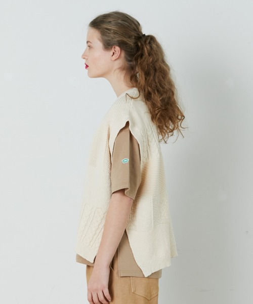 FRAPBOIS（フラボア）の「タペストベスト（ベスト・レディース・ベージュ系その他/ブラック系その他・2/1）」の16枚目の写真