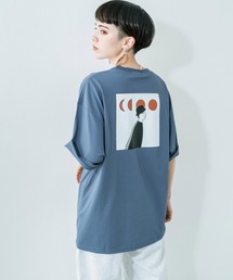 別注 jack__studio__ コラボ オーバーサイズ バックプリント TEE