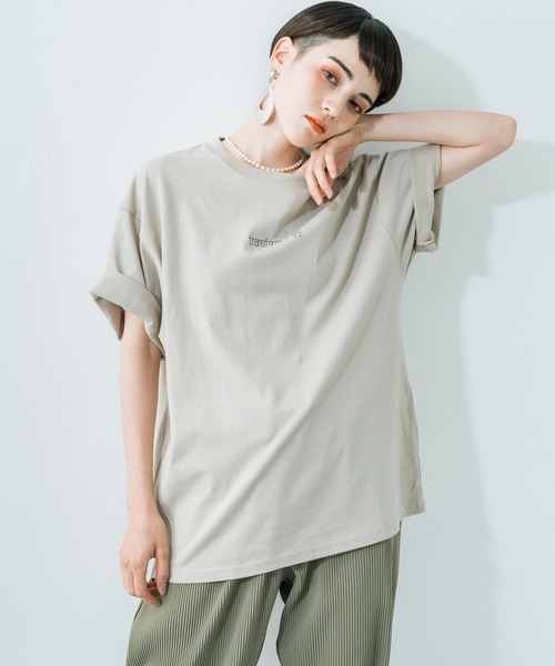 Ressaca(レサーカ)の「別注 jack__studio__ コラボ オーバーサイズ バックプリント TEE(Tシャツ/カットソー・メンズ・グレー系/ブラック/ホワイト系/ホワイト/チャコール/ブルー系/ブラック系/ベージュ系/グレイッシュブルー/グレイッシュベージュ・XL/M/L)」の20枚目の写真