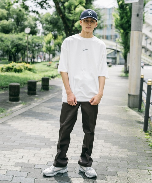 Ressaca(レサーカ)の「別注 jack__studio__ コラボ オーバーサイズ バックプリント TEE(Tシャツ/カットソー・メンズ・グレー系/ブラック/ホワイト系/ホワイト/チャコール/ブルー系/ブラック系/ベージュ系/グレイッシュブルー/グレイッシュベージュ・XL/M/L)」の11枚目の写真