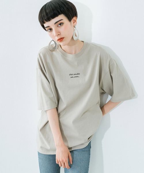 Ressaca(レサーカ)の「別注 jack__studio__ コラボ オーバーサイズ バックプリント TEE(Tシャツ/カットソー・メンズ・グレー系/ブラック/ホワイト系/ホワイト/チャコール/ブルー系/ブラック系/ベージュ系/グレイッシュブルー/グレイッシュベージュ・XL/M/L)」の15枚目の写真