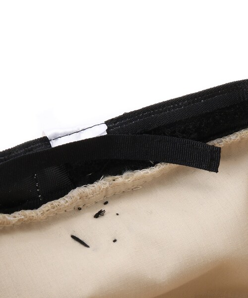 DRESKIP（ドレスキップ）の「◆雑材風リボンハット（ハット・レディース・ブラック/カーキ/ネイビー・00）」の5枚目の写真