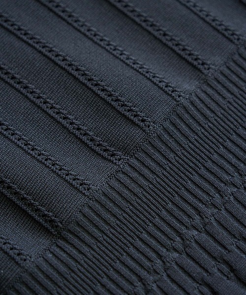 ROPE' PICNIC(ロペピクニック)の「ペプラムノースリーブプルオーバー(ニット/セーター・レディース・ブラック/キナリ/ダークラベンダー/ワイン・38)」の6枚目の写真