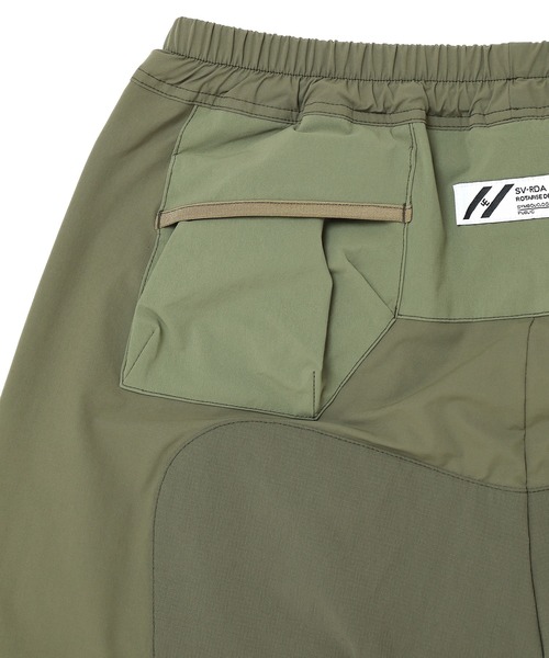 SIVA（シヴァ）の「SIVA シヴァ / ONE-PLEATS NYLON PANTS ワンプリーツナイロンワイドパンツ セットアップ / 21C-S-06-04（その他パンツ・メンズ・ブラック/カーキ・3/2）」の11枚目の写真