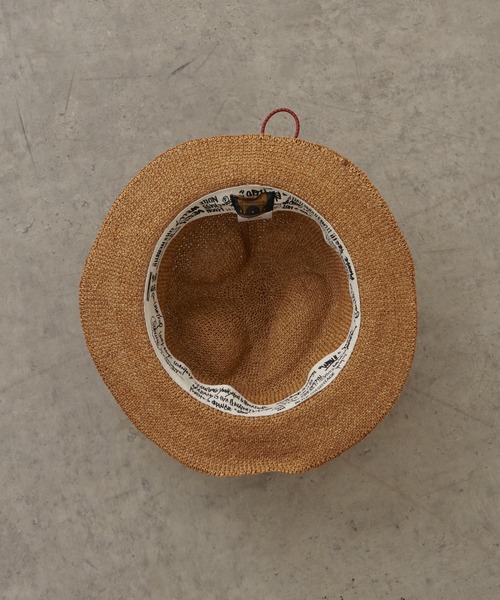 PUAL CE CIN（ピュアルセシン）の「【ＳＵＢＬＩＭＥ】ＰＥＰＡＲ　ＣＲＯＣＨＥ　ＭＴ　ＨＡＴ（ハット・レディース・ブラック/ナチュラル・FREE）」の10枚目の写真