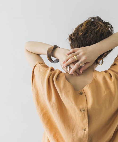 URBAN RESEARCH（アーバンリサーチ）の「ウッドバングル（ブレスレット・レディース・ナチュラル/ブラウン・-）」の5枚目の写真