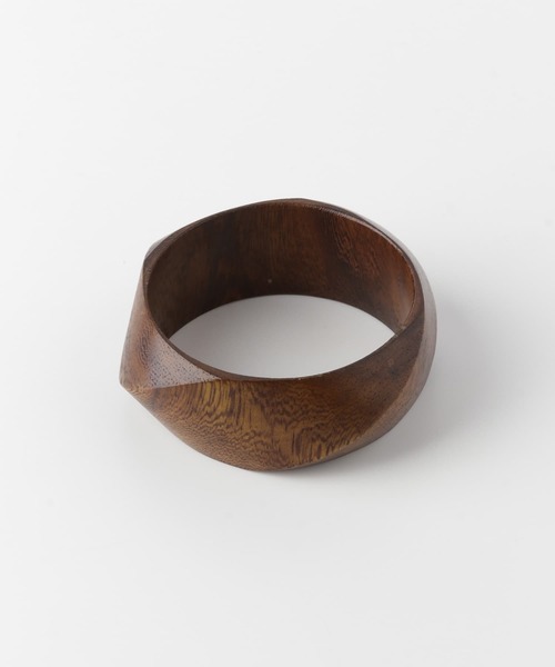 URBAN RESEARCH（アーバンリサーチ）の「ウッドバングル（ブレスレット・レディース・ナチュラル/ブラウン・-）」の8枚目の写真