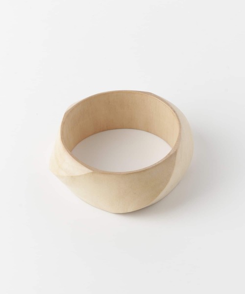 URBAN RESEARCH（アーバンリサーチ）の「ウッドバングル（ブレスレット・レディース・ナチュラル/ブラウン・-）」の9枚目の写真