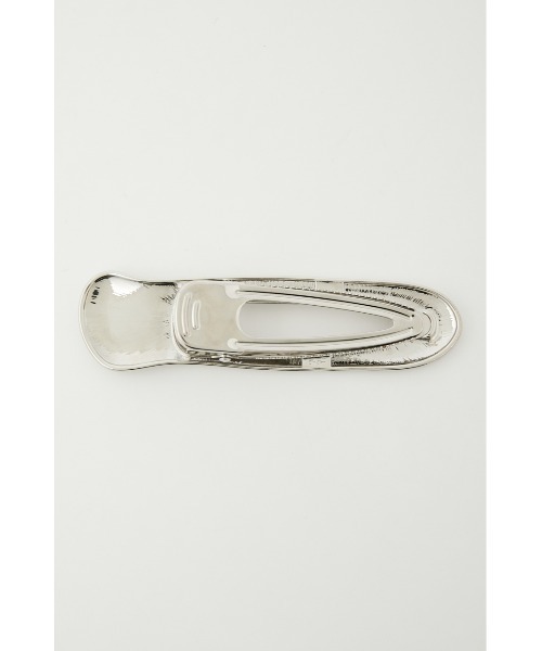 SLY(スライ)の「Sly Skin DISTORTION HAIR CLIP ヘアクリップ(バレッタ/ヘアクリップ・レディース・シルバー/ベージュ・FREE)」の7枚目の写真
