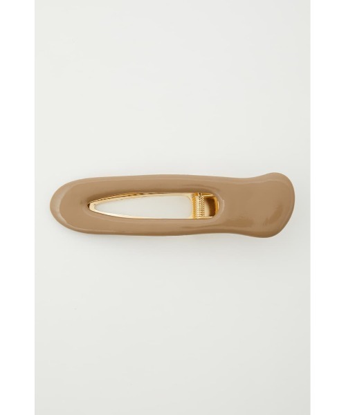 SLY(スライ)の「Sly Skin DISTORTION HAIR CLIP ヘアクリップ(バレッタ/ヘアクリップ・レディース・シルバー/ベージュ・FREE)」の12枚目の写真