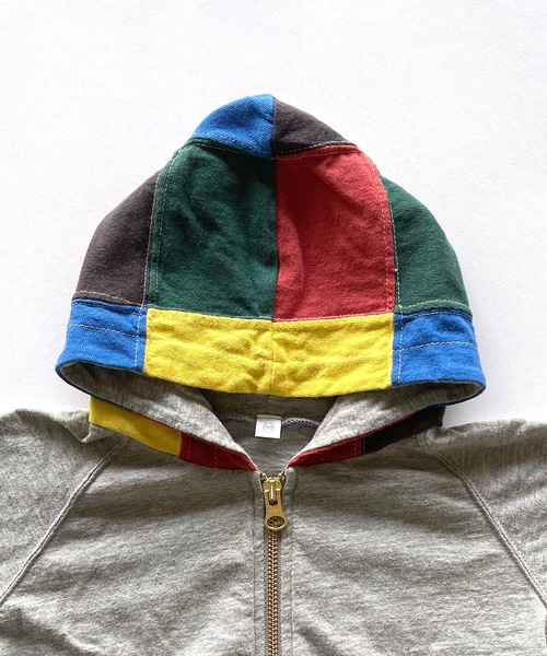 JIPPON（ジポン）の「【UPCYCLE】アップサイクルパーカー（90～140cm）（パーカー・キッズ・オフホワイト/グレー・100/110/130/90/120/140）」の14枚目の写真