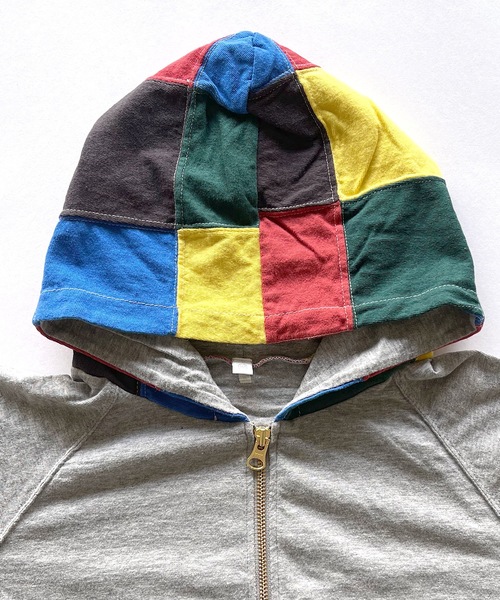 JIPPON（ジポン）の「【UPCYCLE】アップサイクルパーカー（90～140cm）（パーカー・キッズ・オフホワイト/グレー・100/110/130/90/120/140）」の17枚目の写真