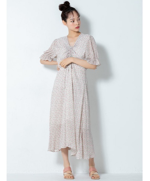 セール パフスリーブ小花柄シフォンワンピース ワンピース Fifth Calin フィフスカラン のファッション通販 Zozotown セール パフスリーブ小花柄シフォンワンピース ワンピース Fifth Calin フィフスカラン のファッション通販 Zozotown