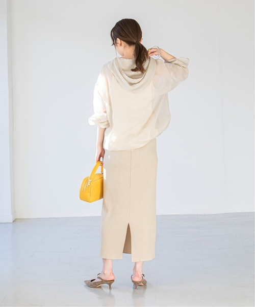 Noble（ノーブル）の「トタンテレコタイトスカート3◆（スカート・レディース・ブラック/ベージュ・38/36）」の13枚目の写真