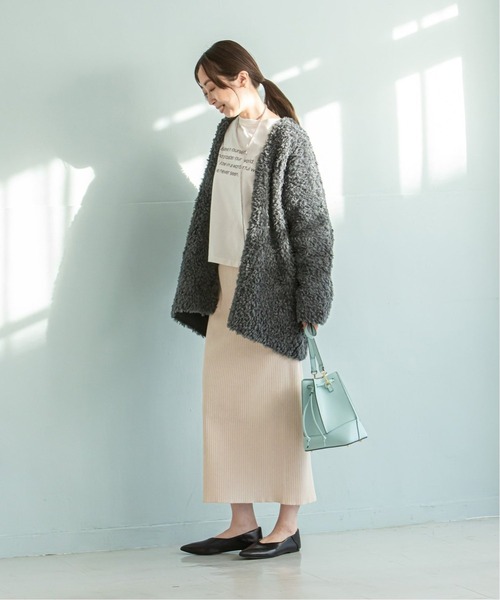 Noble（ノーブル）の「トタンテレコタイトスカート3◆（スカート・レディース・ブラック/ベージュ・38/36）」の15枚目の写真