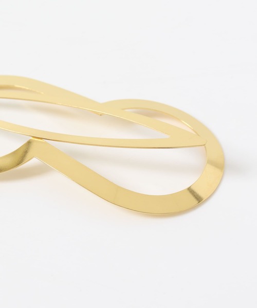 URBAN RESEARCH ROSSO WOMEN(アーバンリサーチ ロッソ)の「CLINQ JOCELYN(バレッタ/ヘアクリップ・レディース・ゴールド・-)」の3枚目の写真