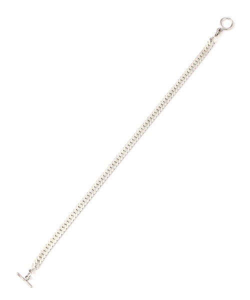 schott(ショット)の「【完全受注生産】△meian/メイアン/STERLING SILVER OLDSCOT CHAIN BRACELET/オールドスコット ブレスレット mab019(ブレスレット・メンズ・シルバー・FREE)」の3枚目の写真