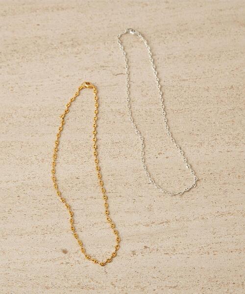 CITEN(シテン)の「<CITEN(シテン)>マリタイムチェーン ショート ネックレス(ネックレス・レディース・ゴールド/シルバー・FREE)」の1枚目の写真