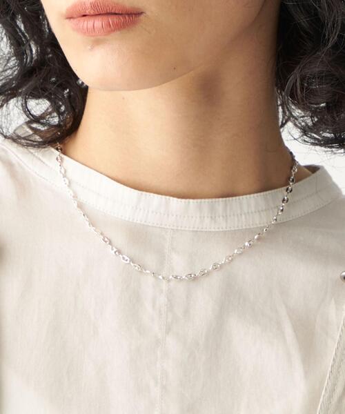 CITEN(シテン)の「<CITEN(シテン)>マリタイムチェーン ショート ネックレス(ネックレス・レディース・ゴールド/シルバー・FREE)」の4枚目の写真