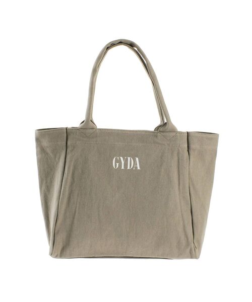 GYDA(ジェイダ)の「GYDAキャンバスDAY トートBAG(トートバッグ・レディース・アイボリー/カーキ・FREE)」の14枚目の写真
