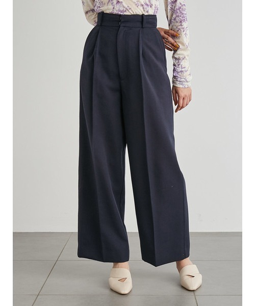 LILY BROWN(リリーブラウン)の「センタープレスパンツ(その他パンツ・レディース・ブラウン/ネイビー/ブラック・0/1)」の9枚目の写真