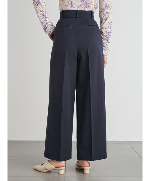 LILY BROWN(リリーブラウン)の「センタープレスパンツ(その他パンツ・レディース・ブラウン/ネイビー/ブラック・0/1)」の4枚目の写真