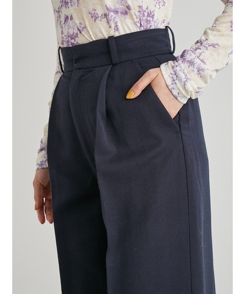 LILY BROWN(リリーブラウン)の「センタープレスパンツ(その他パンツ・レディース・ブラウン/ネイビー/ブラック・0/1)」の8枚目の写真