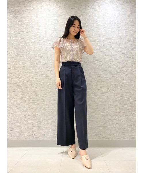 LILY BROWN(リリーブラウン)の「センタープレスパンツ(その他パンツ・レディース・ブラウン/ネイビー/ブラック・0/1)」の15枚目の写真