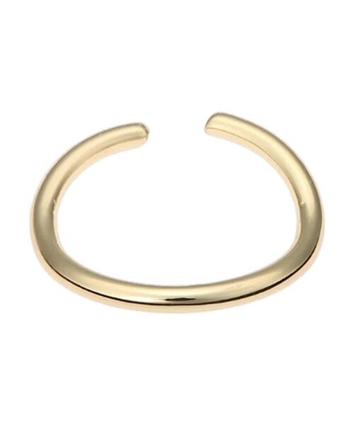 AMERICAN HOLIC（アメリカンホリック）の「バイカラーストーン5セットリング（ピアス（両耳用）・レディース・シルバー/ゴールド・FREE）」の8枚目の写真