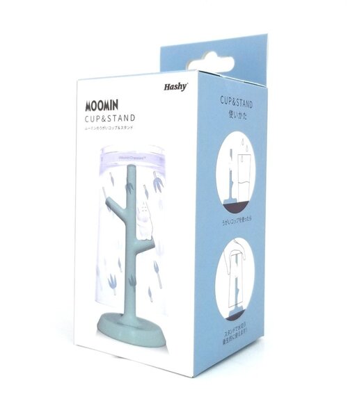 BREEZE(ブリーズ)の「Hashy ムーミンのうがいコップ&スタンド_ムーミン(グラス/マグカップ/タンブラー・キッズ・マルチ・FREE)」の3枚目の写真