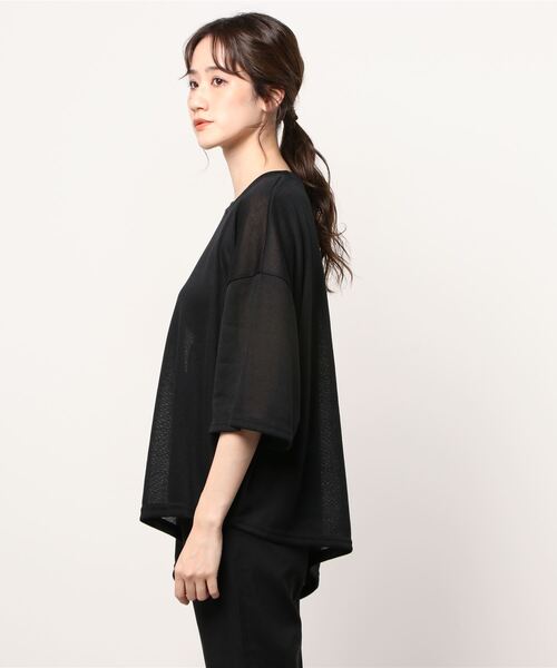 Figments（フィグメンツ）の「アシンメトリーZIPニットT（ニット/セーター・レディース・ホワイト/ブラック/ライム・FREE）」の5枚目の写真