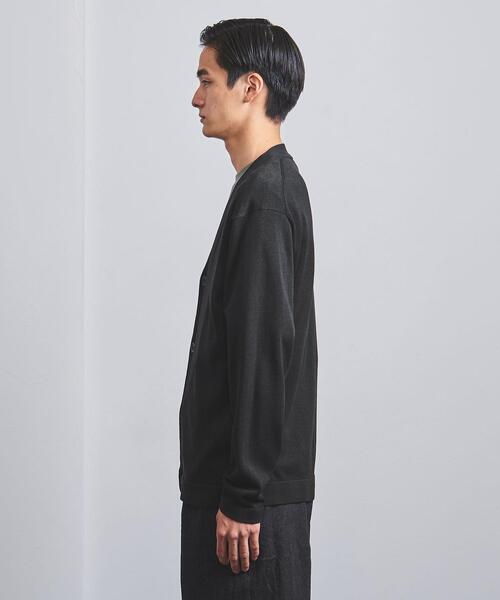 UNITED ARROWS(ユナイテッドアローズ)の「<UNITED ARROWS> ワシ カーディガン(カーディガン/ボレロ・メンズ・ライトグレー/ブラック/ベージュ・S/M/L/XL)」の6枚目の写真