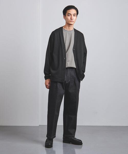 UNITED ARROWS(ユナイテッドアローズ)の「<UNITED ARROWS> ワシ カーディガン(カーディガン/ボレロ・メンズ・ライトグレー/ブラック/ベージュ・S/M/L/XL)」の9枚目の写真