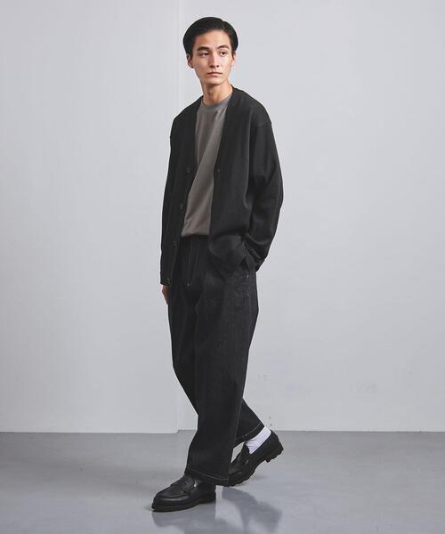 UNITED ARROWS(ユナイテッドアローズ)の「<UNITED ARROWS> ワシ カーディガン(カーディガン/ボレロ・メンズ・ライトグレー/ブラック/ベージュ・S/M/L/XL)」の12枚目の写真