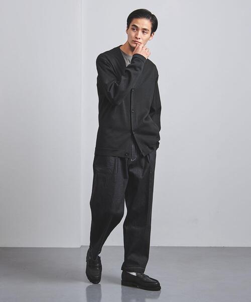 UNITED ARROWS(ユナイテッドアローズ)の「<UNITED ARROWS> ワシ カーディガン(カーディガン/ボレロ・メンズ・ライトグレー/ブラック/ベージュ・S/M/L/XL)」の5枚目の写真