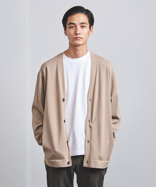 UNITED ARROWS(ユナイテッドアローズ)の「<UNITED ARROWS> ワシ カーディガン(カーディガン/ボレロ・メンズ・ライトグレー/ブラック/ベージュ・S/M/L/XL)」の20枚目の写真